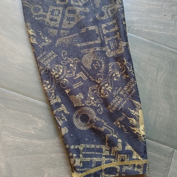 🎉🌕 Harry Potter Marauder's Map leggings - Picture 2 of 7